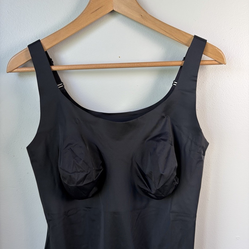 NEW- Ruby Ribbon‎ Mid Thigh Shaping Bodysuit Black Womens Shapewear Size 44 - Picture 4 of 6